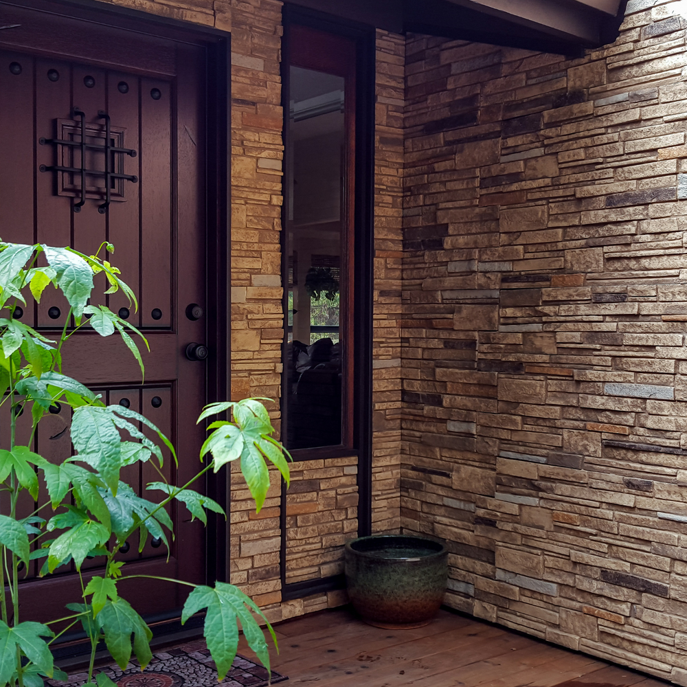 Virginia Stacked Stone Faux Panels