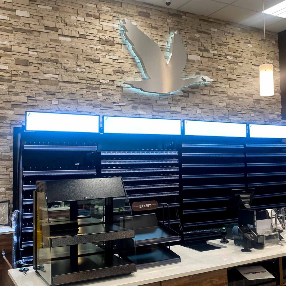 Faux Stacked Stone Panels