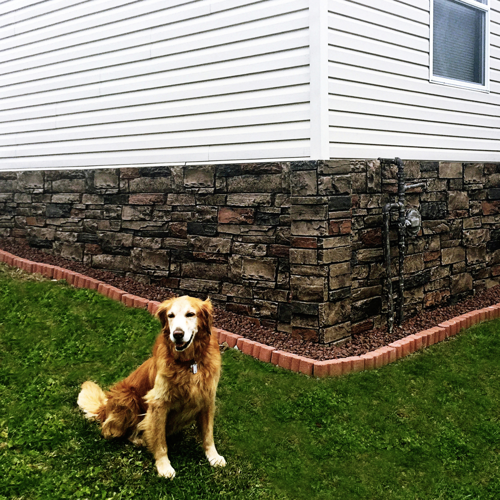 Faux Ledgestone Panels