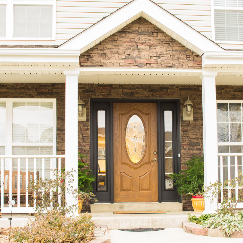 Faux Stacked Stone Panels