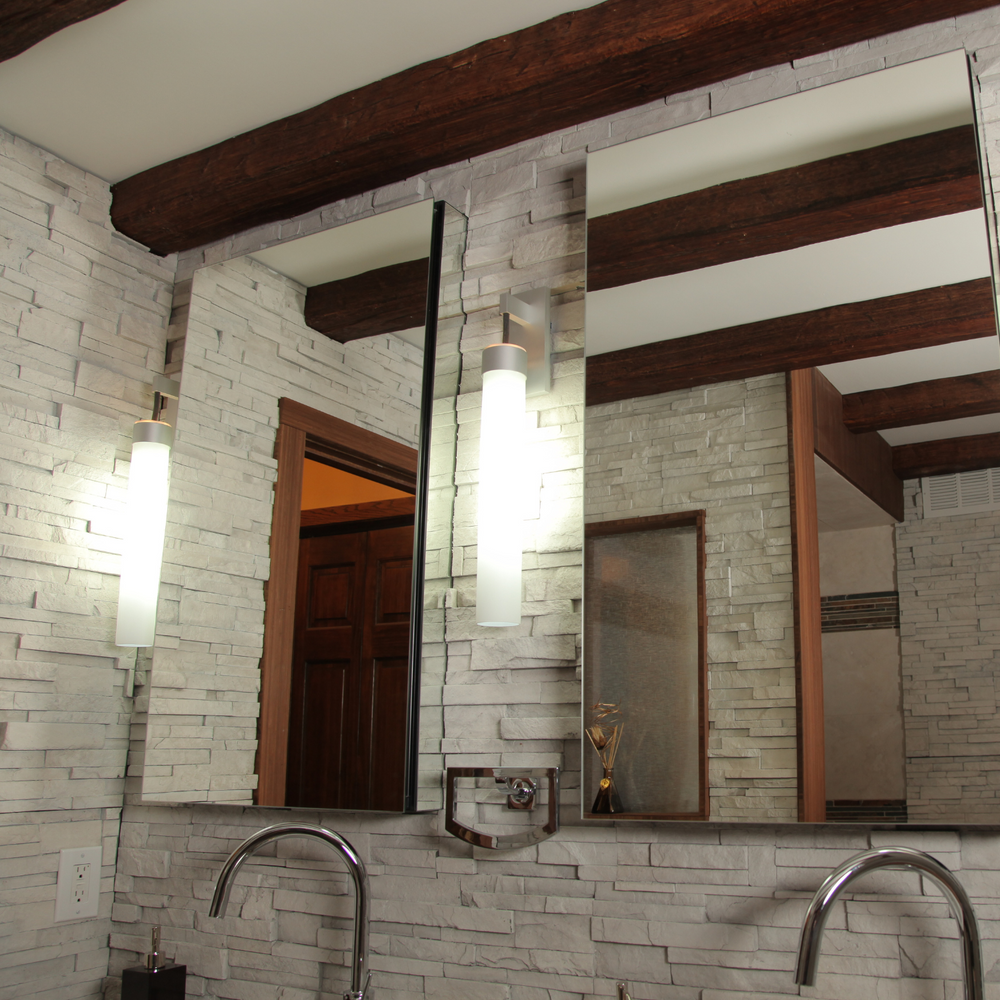 Faux Stacked Stone Panels