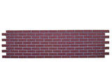 Glazed Brick 2'x8' -- Fauxstonesheets