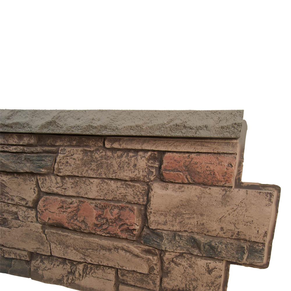 Ledgestone 2x4' Wainscot UL2612 -UL2612- Fauxstonesheets
