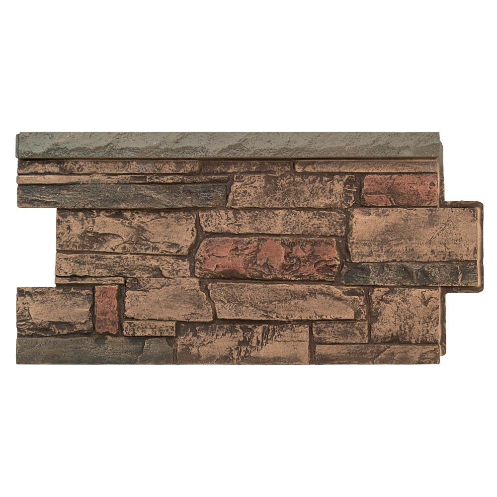 Ledgestone 2x4' Wainscot UL2612 -UL2612- Fauxstonesheets