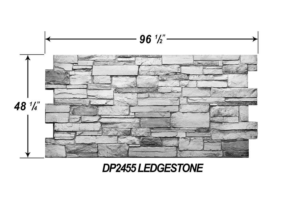 Ledgestone DP2455 -DP2455- Fauxstonesheets