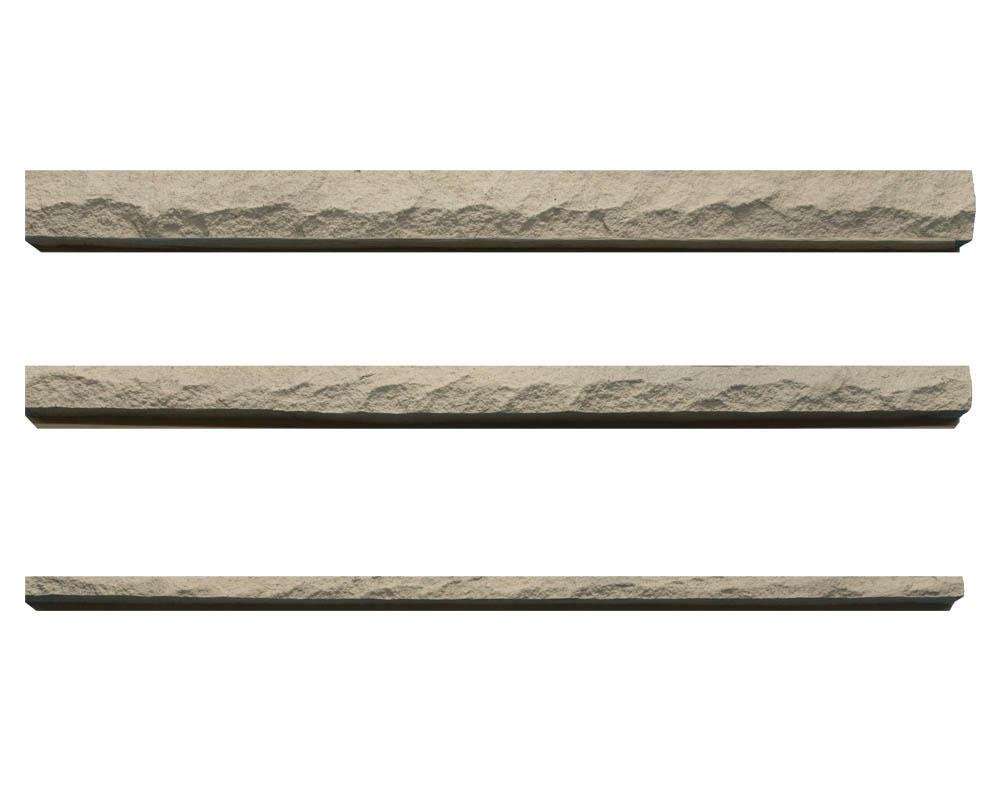 Rockface Trim T1608-T1611 1 1/2" - 4" -T1608- Fauxstonesheets