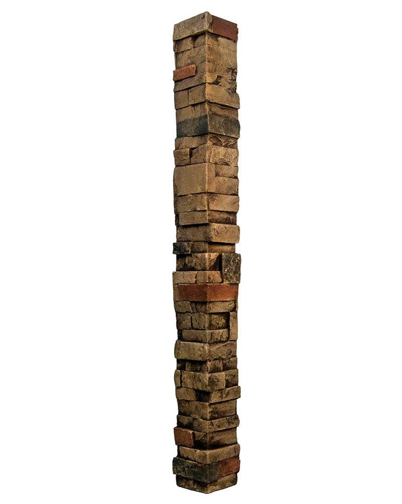 Stacked Stone 4x8 Narrow Keyless Corner DP2476 -DP2476- Fauxstonesheets