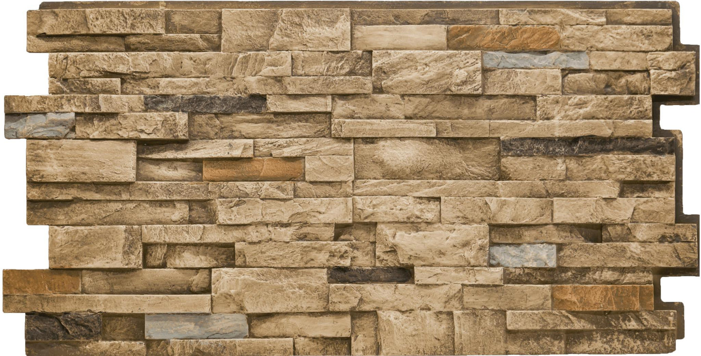 Stacked Stone Grande 2x4' UL2625 -UL2625- Fauxstonesheets