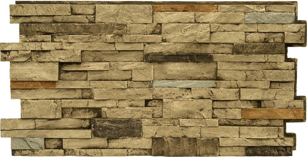 Urestone Stacked Stone #65 24 in. x 48 in. Mountain Country Stone Veneer  Panel (4-Pack) UL2625pk-65 - The Home Depot