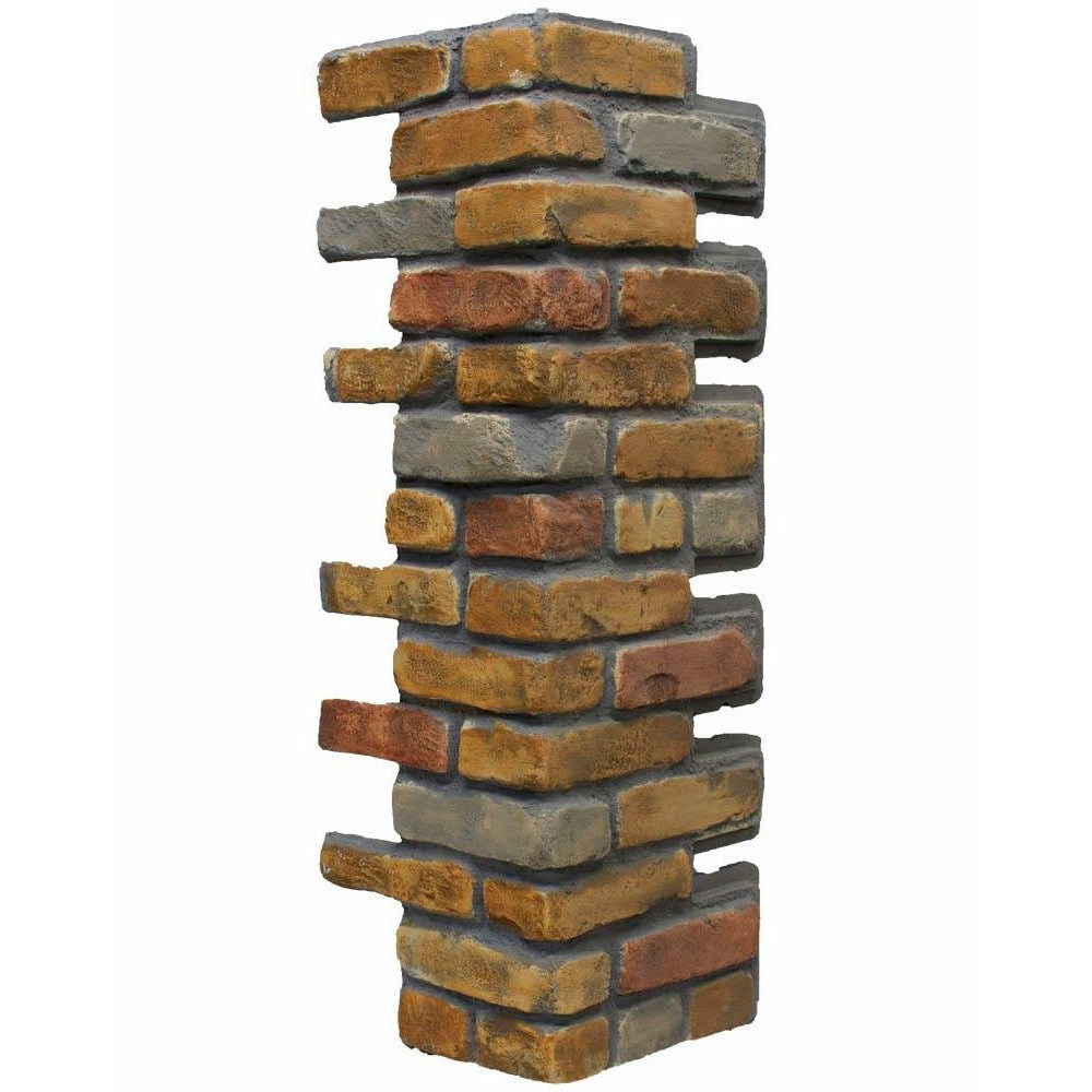 St. Louis Brick Keyless Corner DP2472 URESTONE FauxStoneSheets