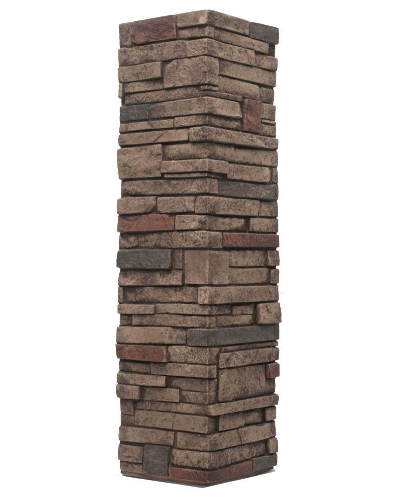 Virginia Stacked Stone Keyless Corner DP2467 -DP2467- Fauxstonesheets