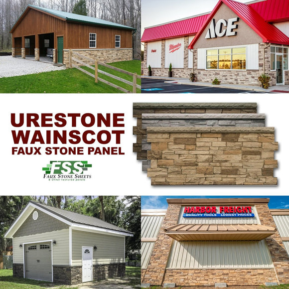 The Easy Installation and Cost Savings of Urestone Wainscot Panels - Fauxstonesheets