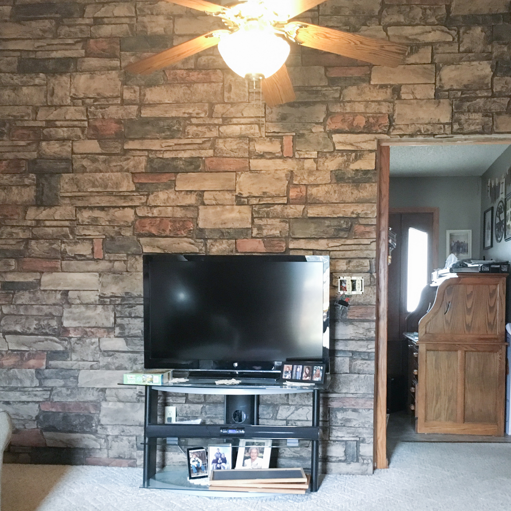 Faux Ledgestone Panels
