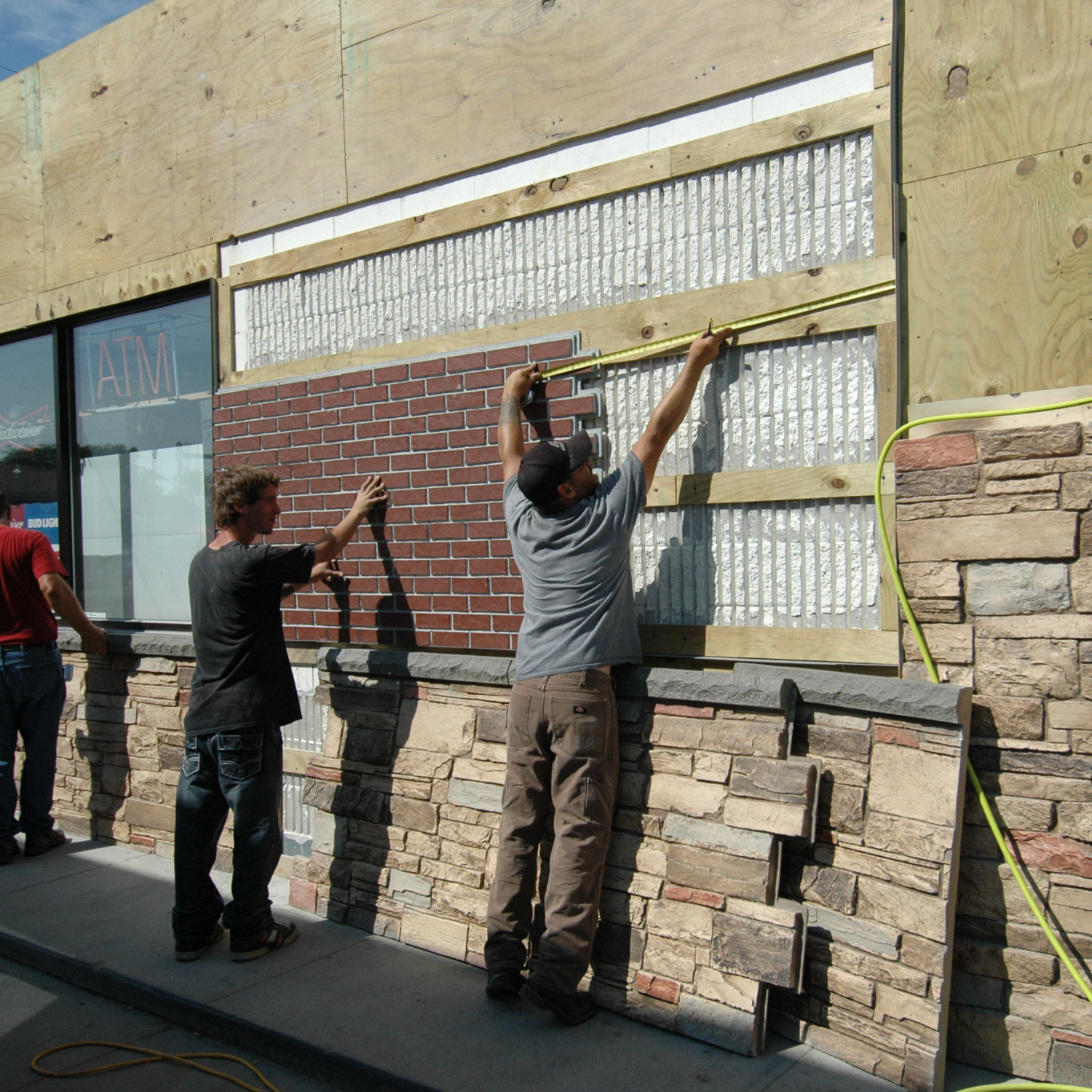 Faux Ledgestone Panels