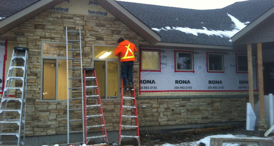 Faux Ledgestone Panels