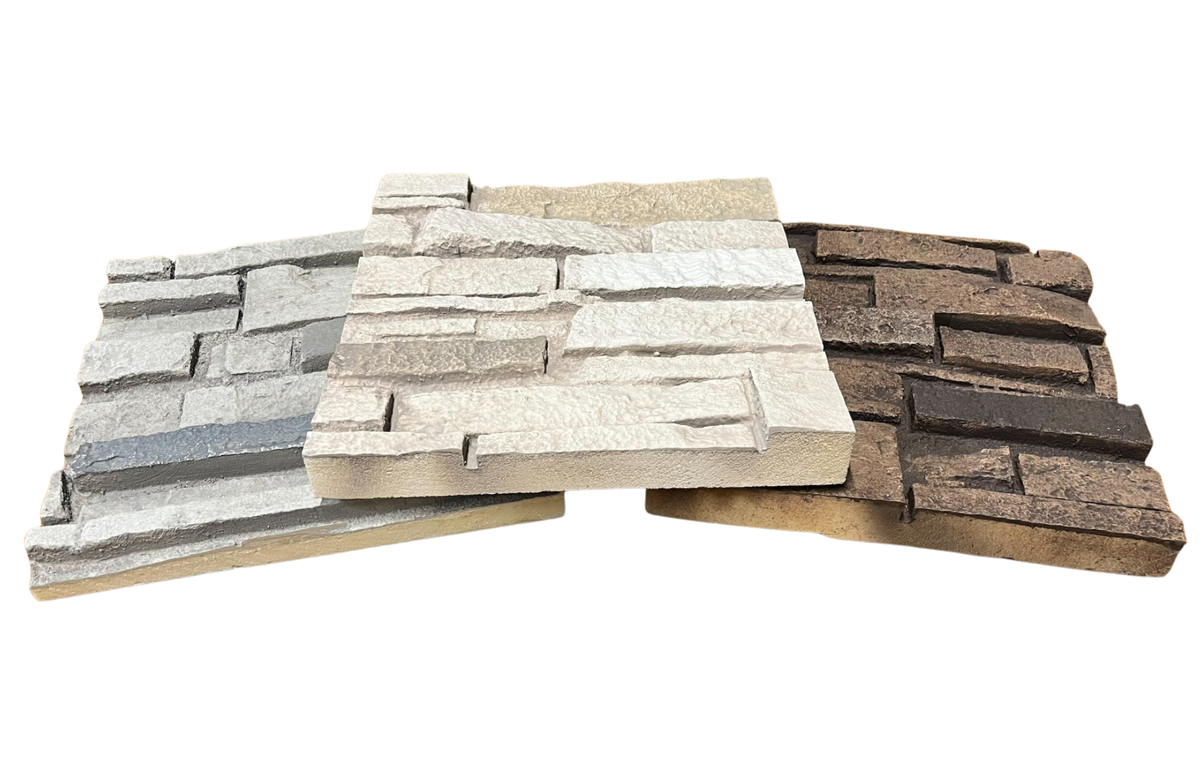 Virginia Stacked Stone Faux Panels | Realistic Stone Siding ...