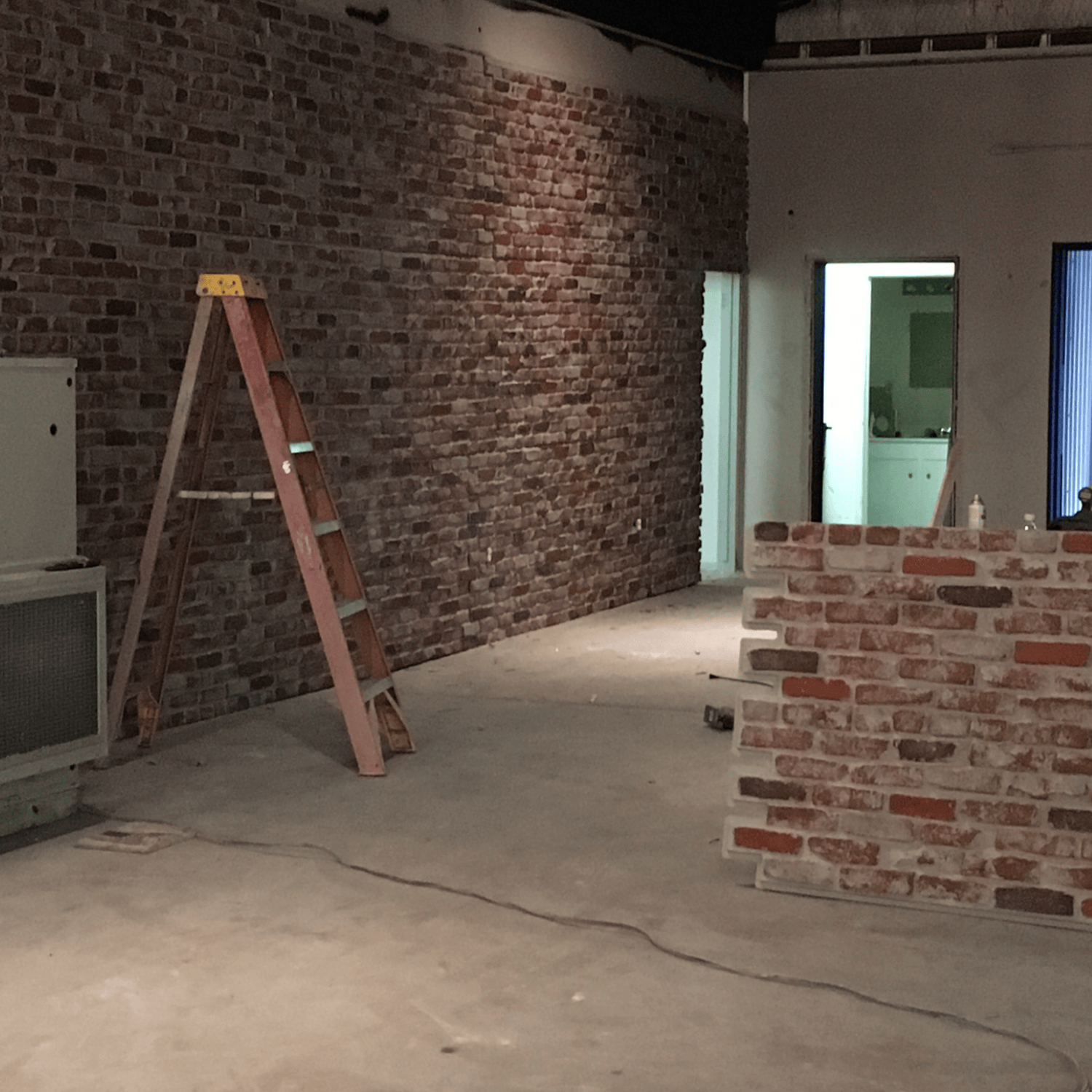 Used Brick Faux Panels