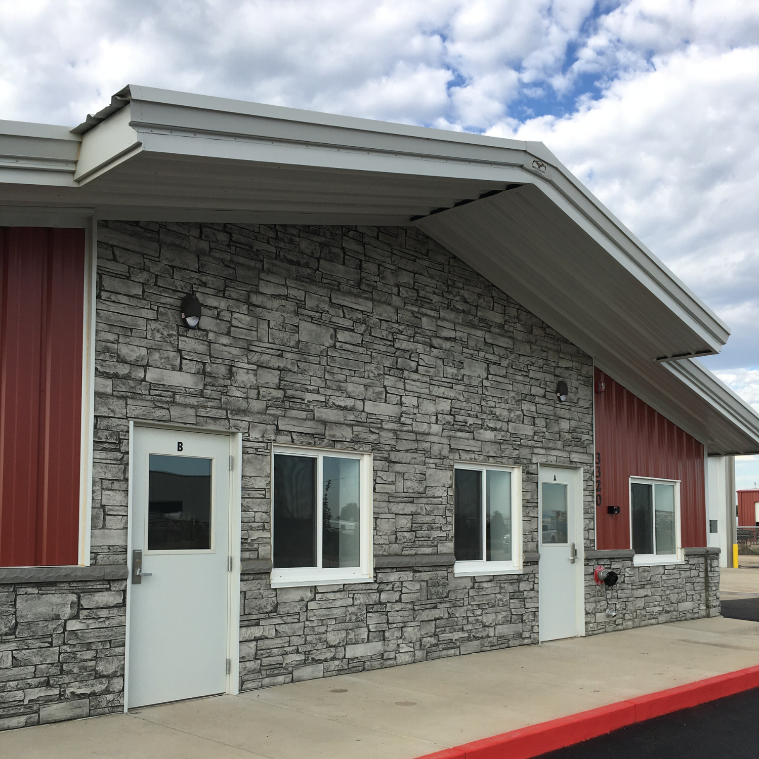Faux Stacked Stone Panels