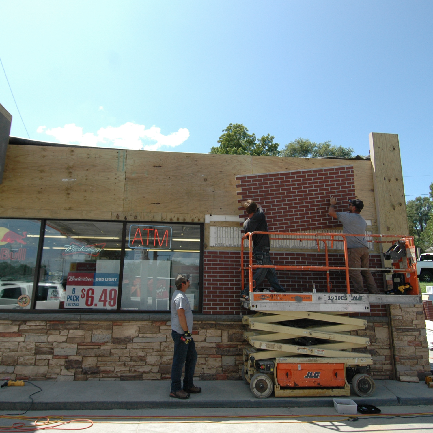 Commercial Brick Faux Panels