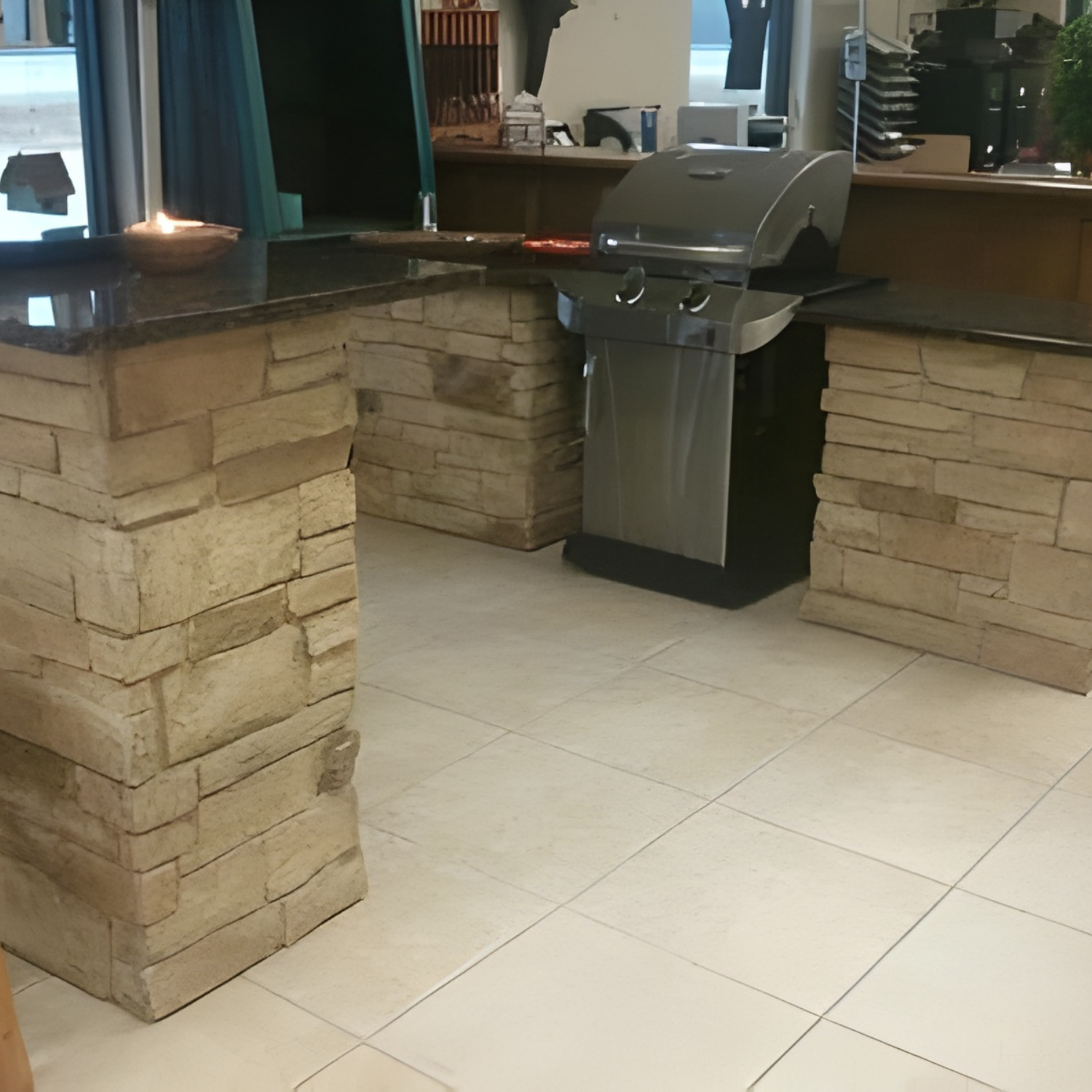 Faux Ledgestone Panels
