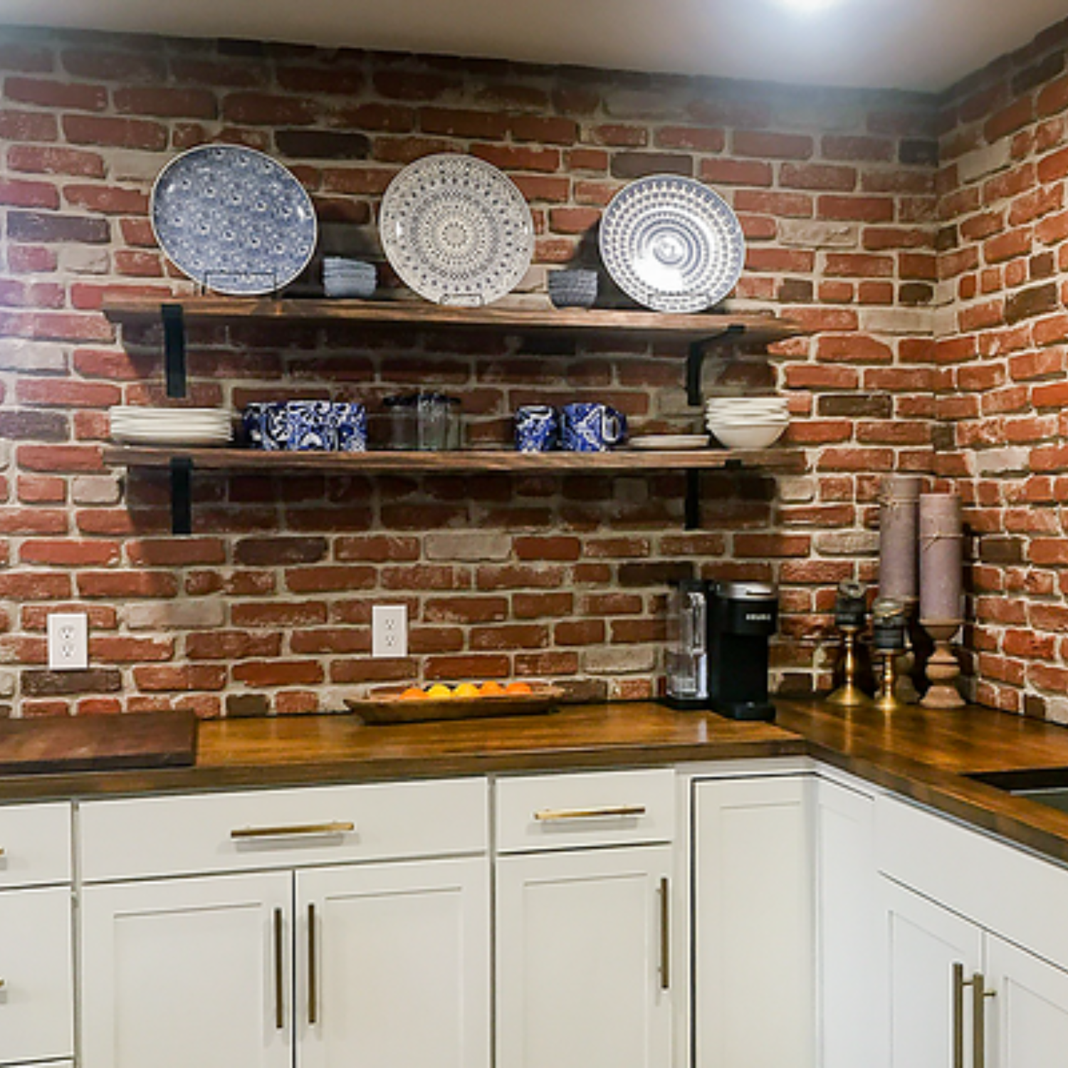 Faux Brick Wall Panels