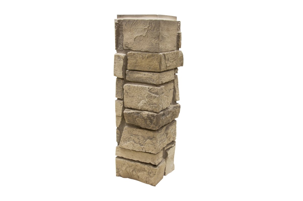 Ledgestone Keyless Corner - 7" W x 24" H UL2614 - UL2614 - Fauxstonesheets