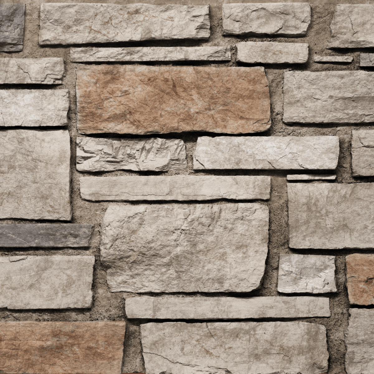 Ledgestone Sample -SMP2455- Fauxstonesheets