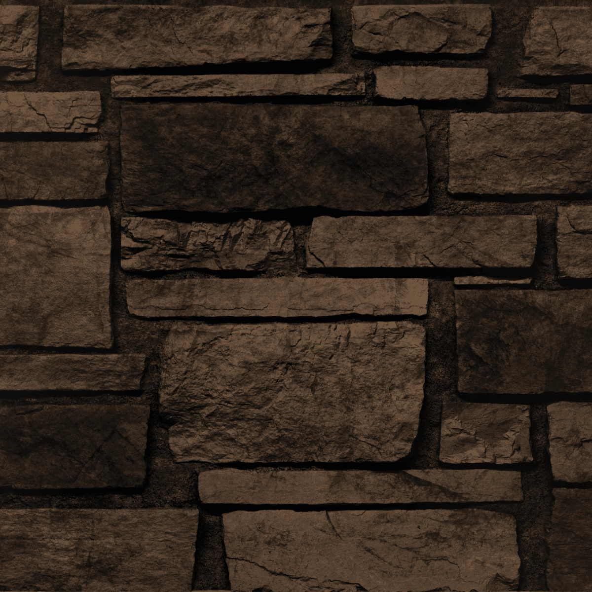 Ledgestone Wainscot Panels; 42" with Integrated Ledge | DP2730 -DP 2730-220- Fauxstonesheets