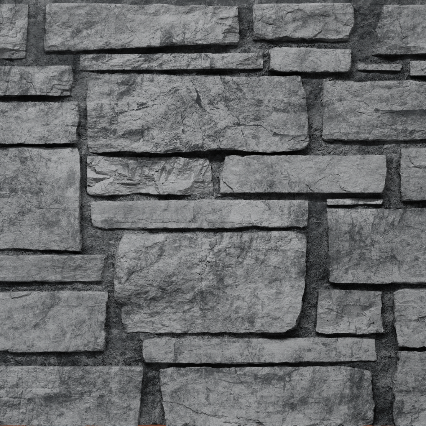Ledgestone Keyless Corner - 7" W x 24" H  UL 2614