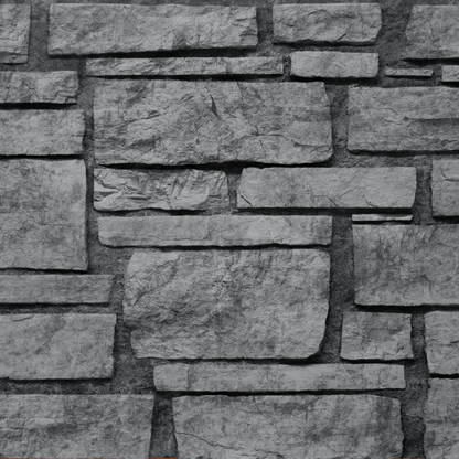 Ledgestone Keyless Corner - 7" W x 24" H  UL 2614