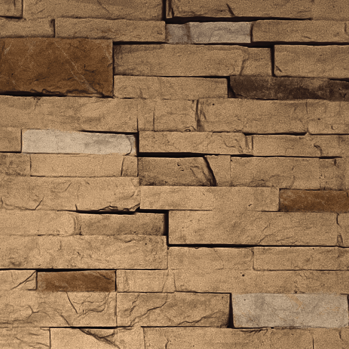 Stacked Stone - Narrow Keyless Corner DP2476 -DP 2476-222- Fauxstonesheets