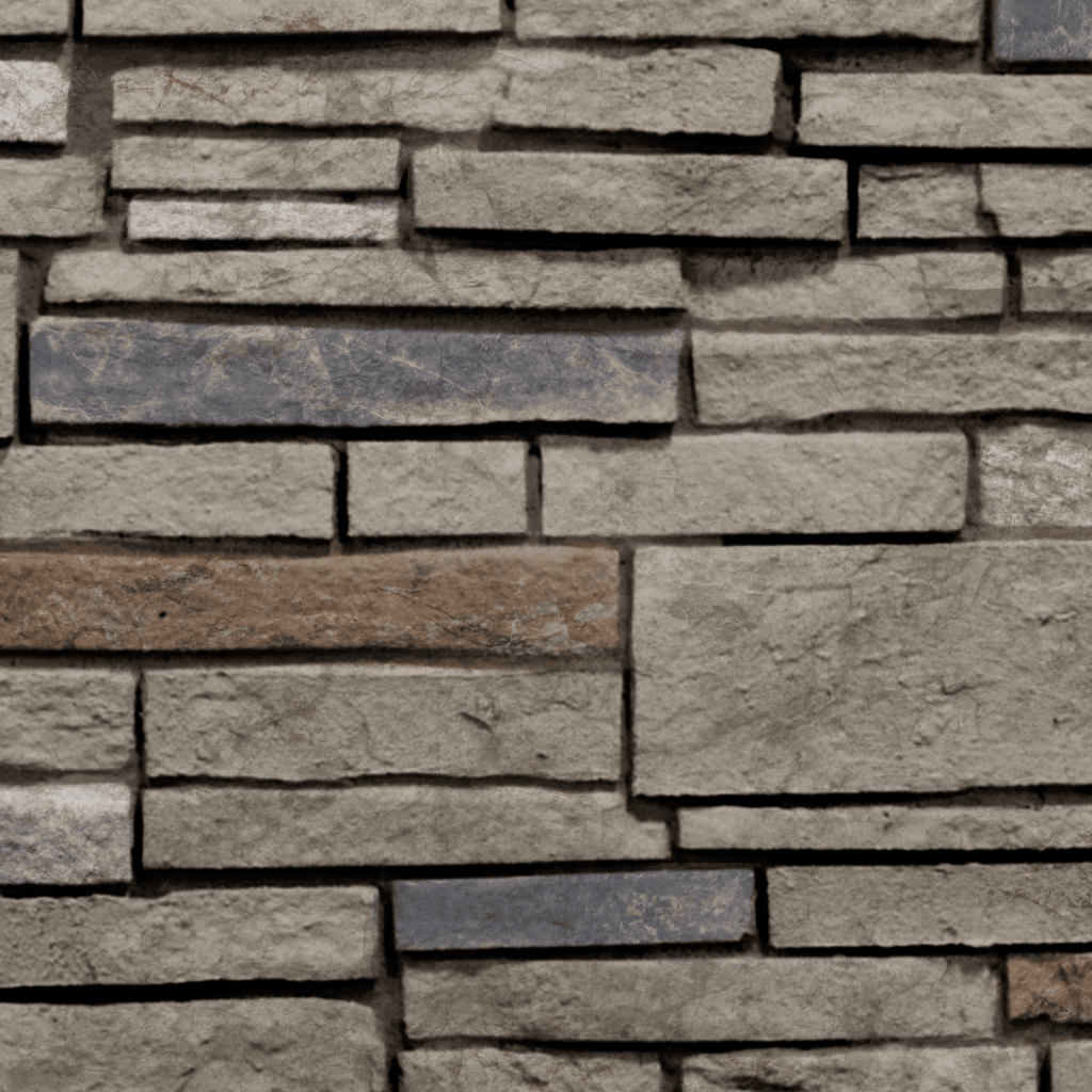 Virginia Stacked Stone Sample | FauxStoneSheets | URESTONE
