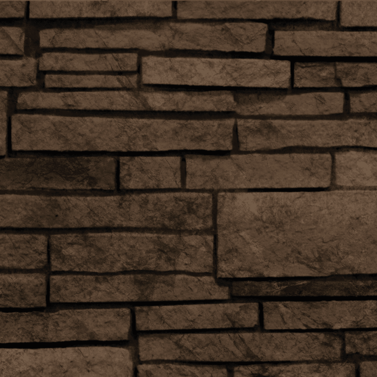 Virginia Stacked Stone Wainscot End Cap DP2725 -DP 2724-214- Fauxstonesheets