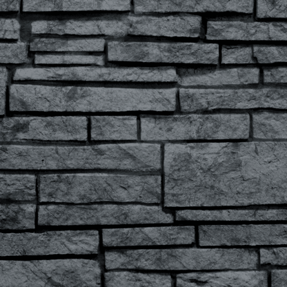 Virginia Stacked Stone Wainscot End Cap DP2725 -DP 2724-228- Fauxstonesheets