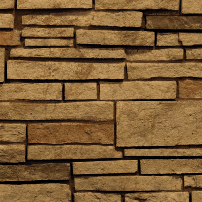 Virginia Stacked Stone Keyless Corner DP2467
