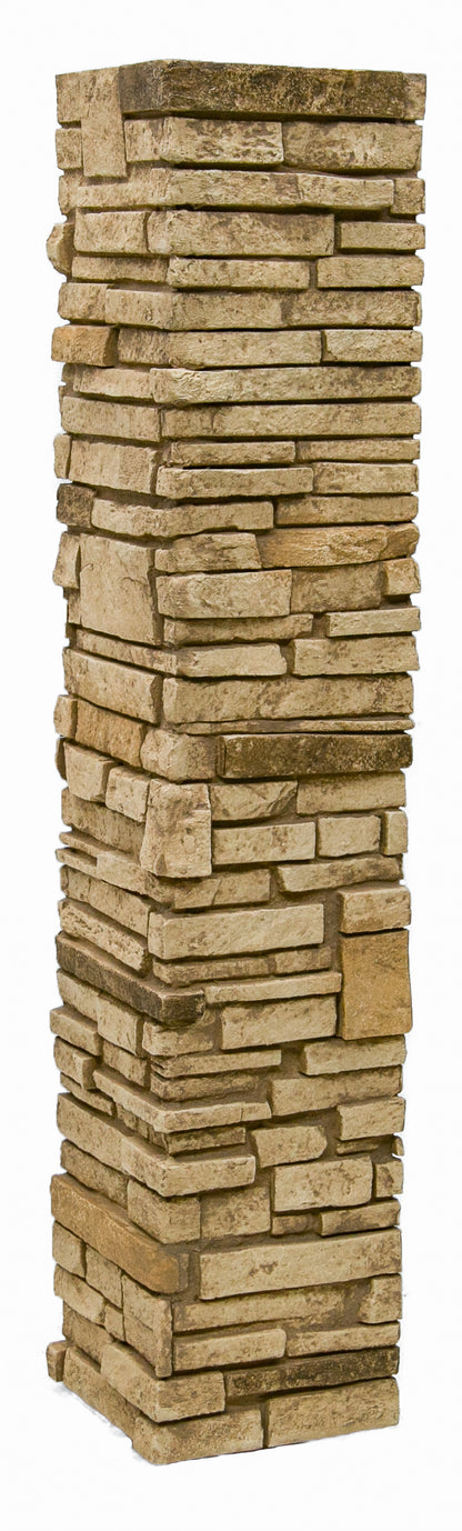 Virginia Stacked Stone Keyless Corner DP2467