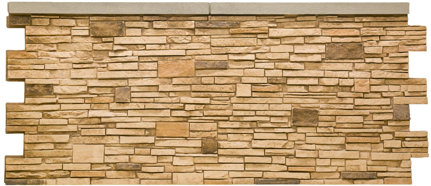 Virginia Stacked Stone Wainscot DP2722