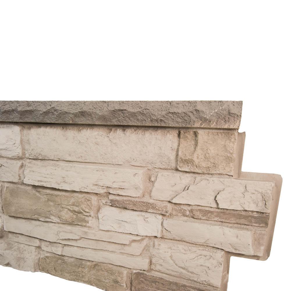 Ledgestone 2x4' Wainscot UL2612 -UL2612- Fauxstonesheets