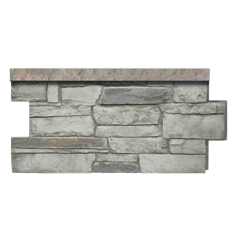 Ledgestone 2x4' Wainscot UL2612 -UL2612- Fauxstonesheets