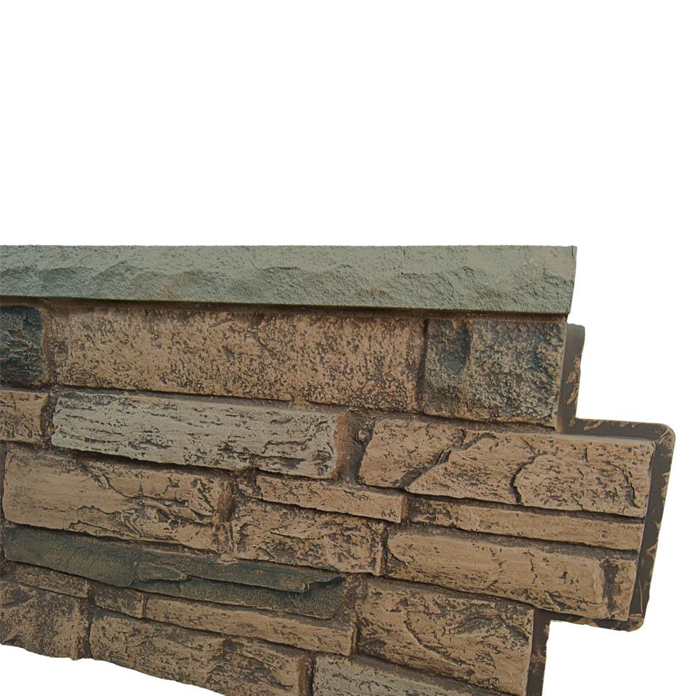 Ledgestone 2x4' Wainscot UL2612 -UL2612- Fauxstonesheets