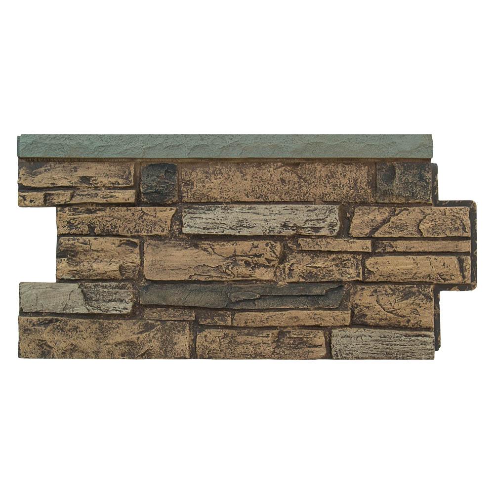 Ledgestone 2x4' Wainscot UL2612 -UL2612- Fauxstonesheets