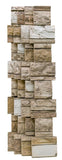 Ledgestone 8" x 48" Column Wrap (4 Pieces) -DP2804-8-48- Fauxstonesheets
