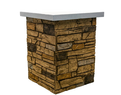 Ledgestone Column Wrap Kit for up to 24" Columns - DP2804-24-36 - Fauxstonesheets