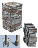 Ledgestone DP2852 16"x 36" Column Wrap (4 Pieces) -DP2852- Fauxstonesheets