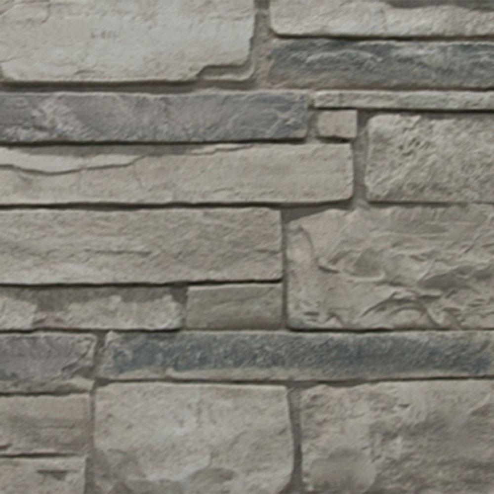 Ledgestone Wainscot Corner - 9" W x 24" H UL2613 -UL2613- Fauxstonesheets