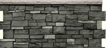 Ledgestone Wainscot DP2730 -DP2730- Fauxstonesheets