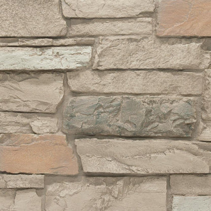 Ledgestone Wainscot End Cap(left) DP2733 -DP2733- Fauxstonesheets