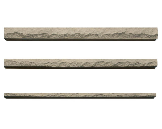 Rockface Trim T1608-T1611 1 1/2" - 4" -T1608- Fauxstonesheets