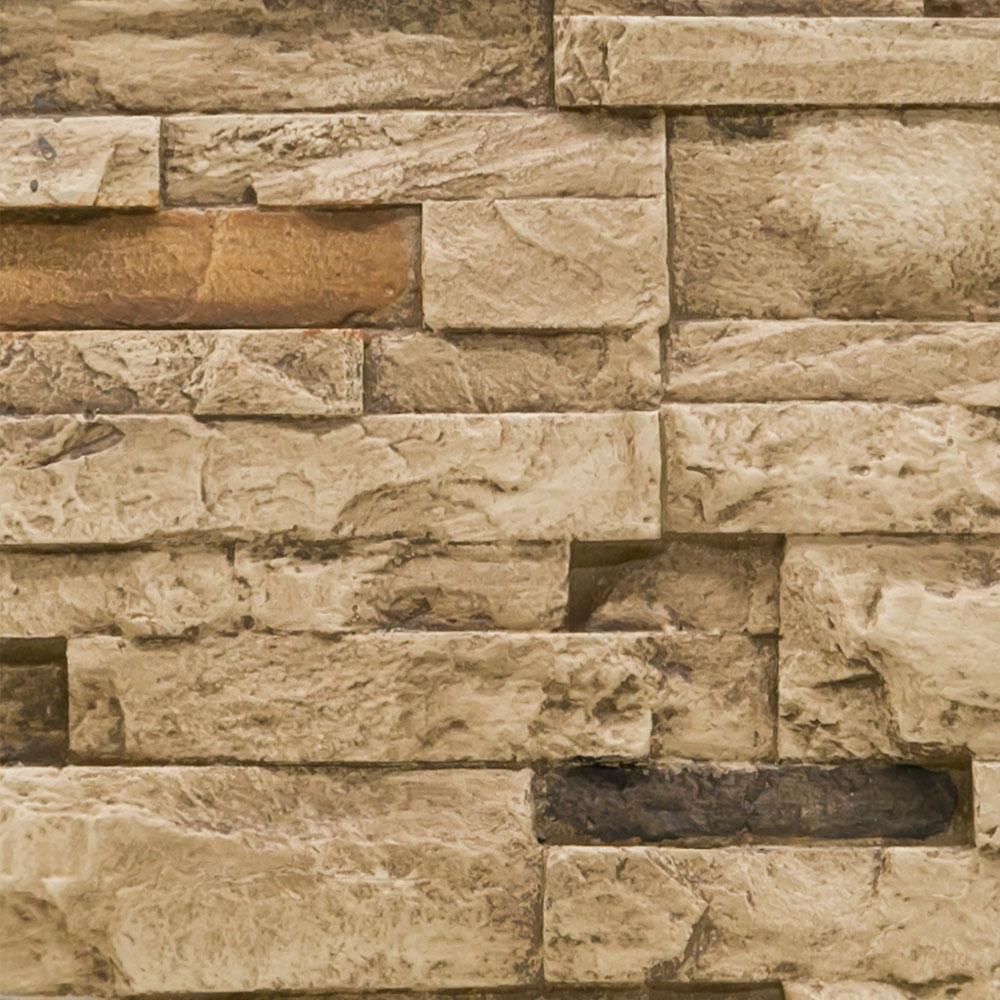 Stacked Stone - Narrow Keyless Corner DP2476 -DP2476- Fauxstonesheets