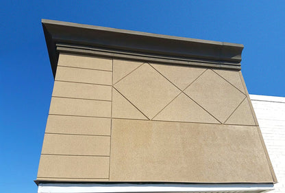 Stucco Clad 2'x8' - SC4002 -SC4002- Fauxstonesheets